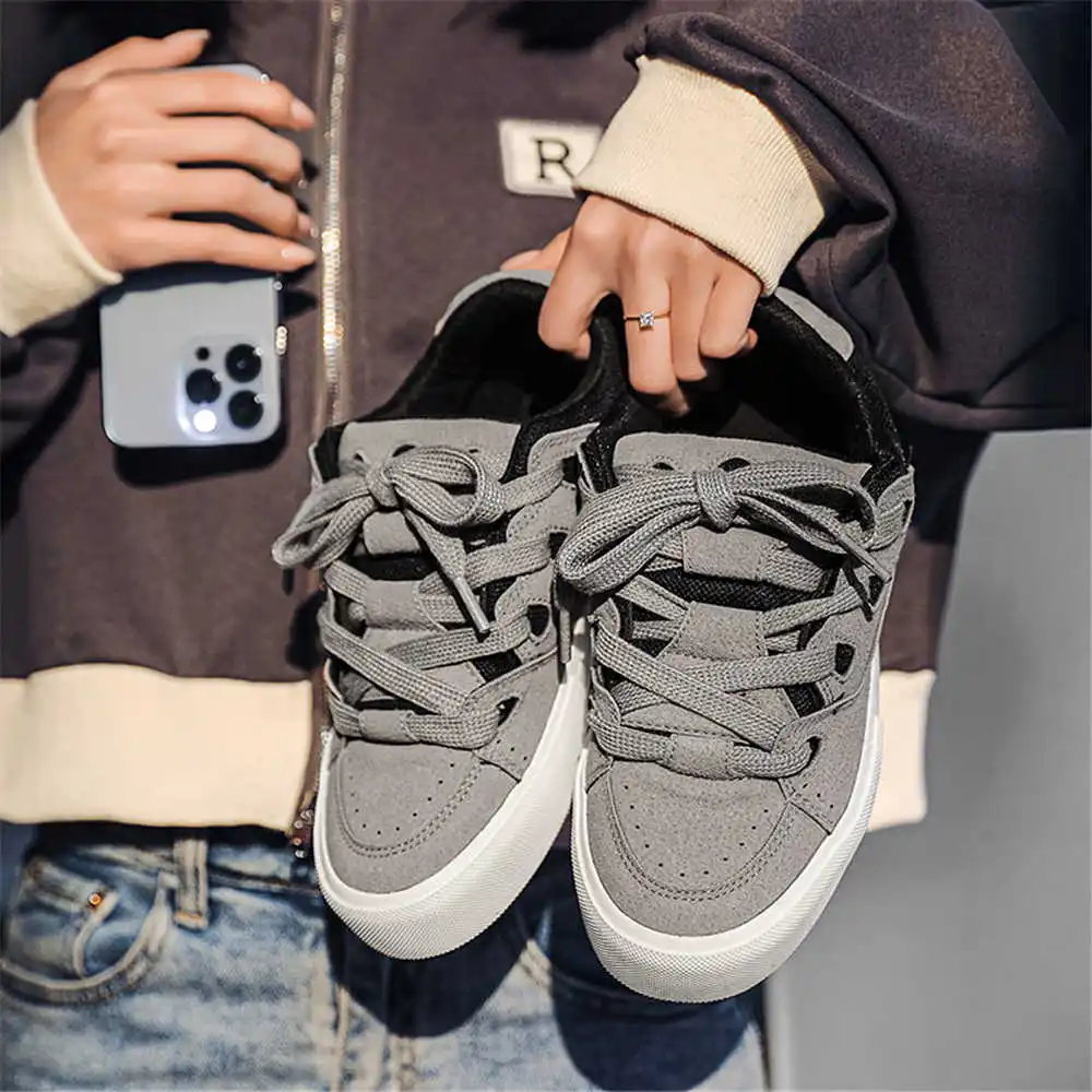 Luxury Lifestyle Travel - Mit Schnürung Hiphop Damen Schulschuhe Skateboarding