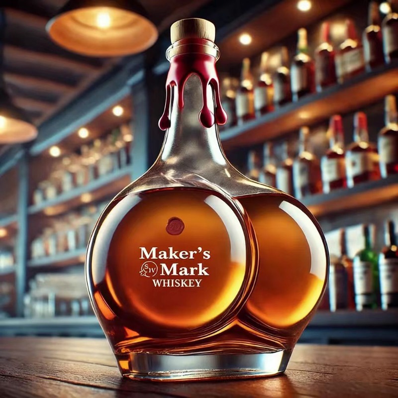 Neuartige Whiskykaraffe in Po- – Glass Decanter Whiskey Bewertung und Preis