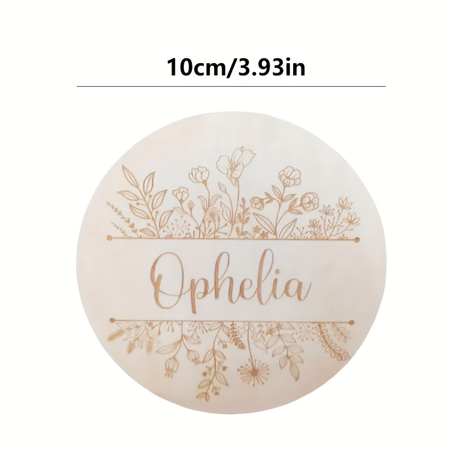 Personalisierte Blumen-Gravur  – Personalized Engraved Gift Bewertung und Preis