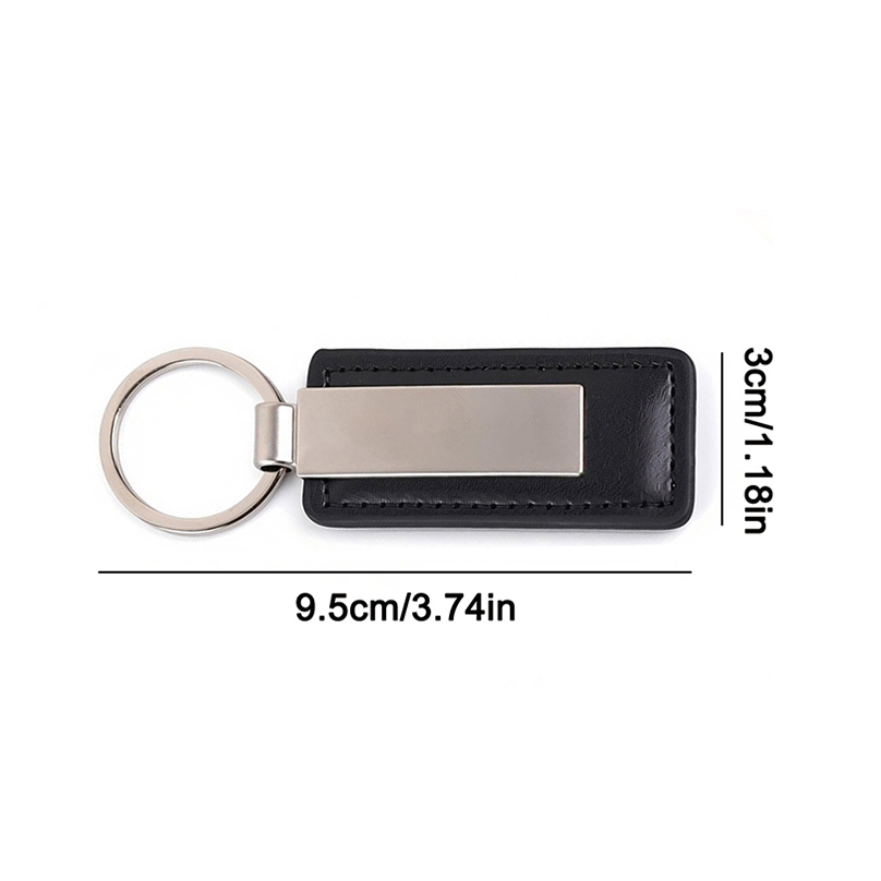 PU-Leder Schlüsselanhänger mit – Personalized Engraved Gift Bewertung und Preis