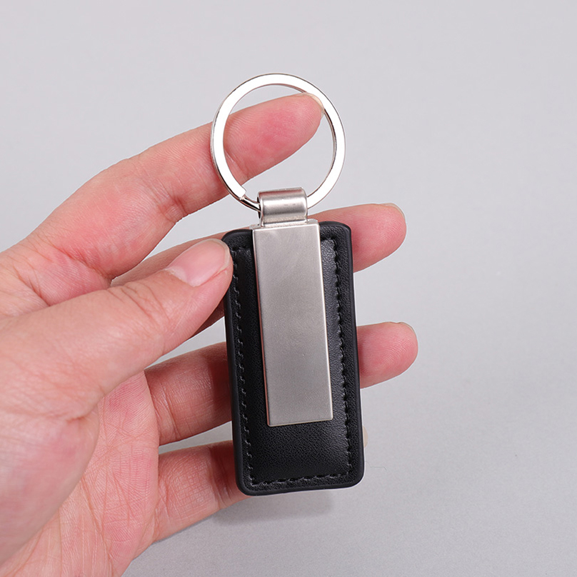 PU-Leder Schlüsselanhänger mit – Personalized Engraved Gift Bewertung und Preis