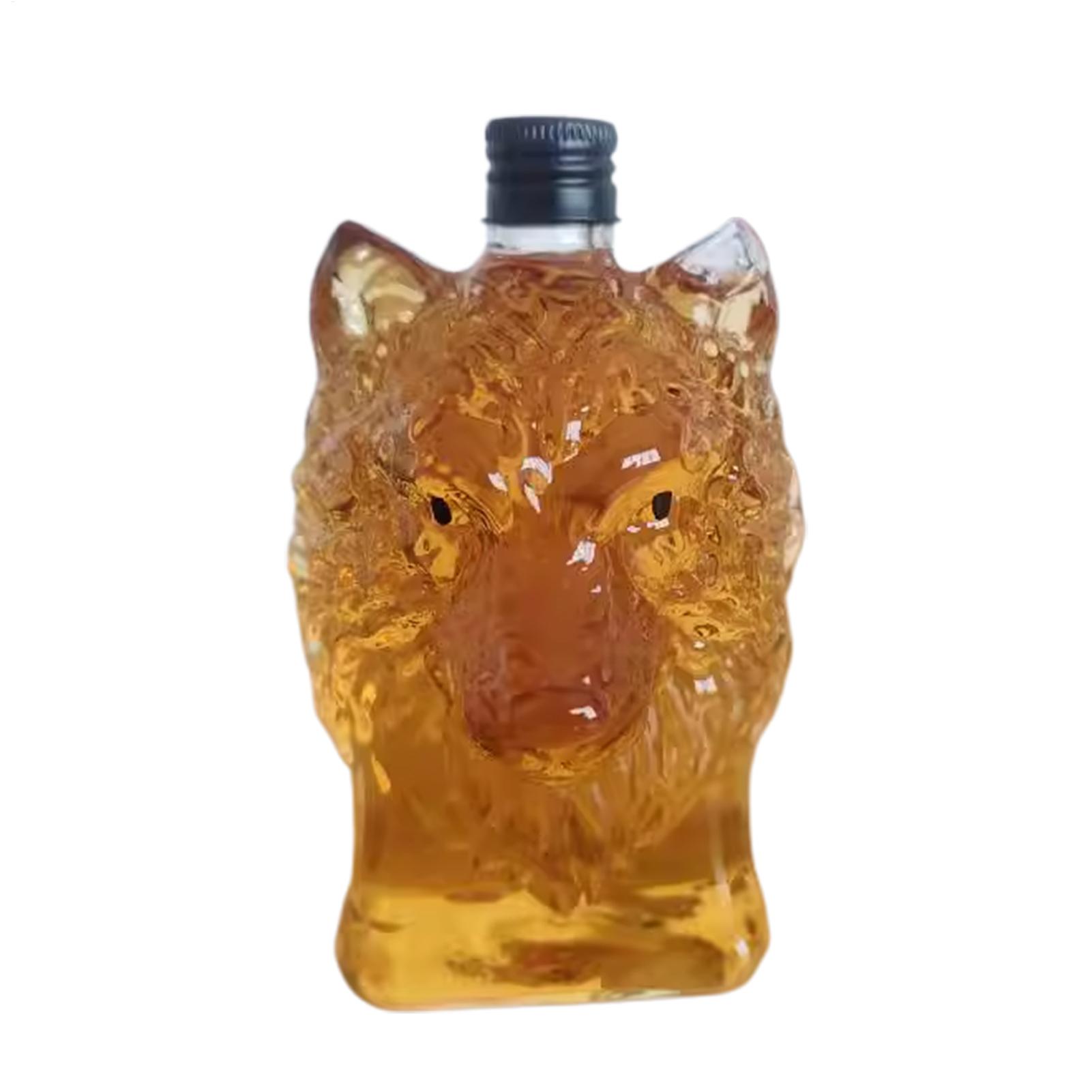 Wolf Art Statue Weinflasche Wh – Glass Decanter Whiskey Bewertung und Preis