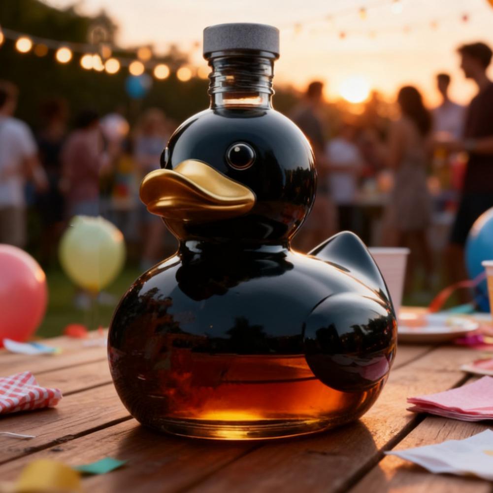 Enten-Whisky-Flasche, Glas, Ti – Glass Decanter Whiskey Bewertung und Preis