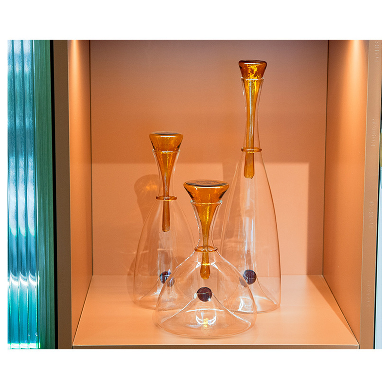 Moderner Minimalistischer Glas – Glass Decanter Whiskey Bewertung und Preis